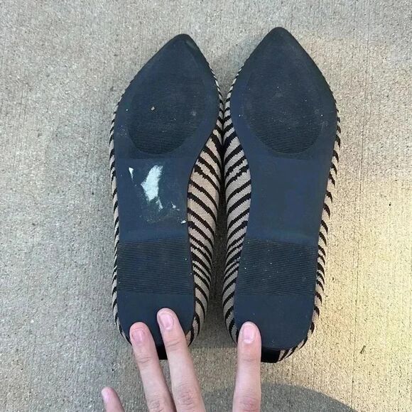 Nanette Lepore Zebra Print Flats - Picture 7 of 10